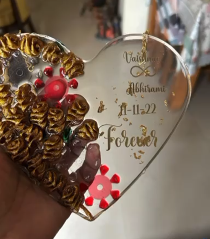 Foreverbound: Handcrafted Resin Heart