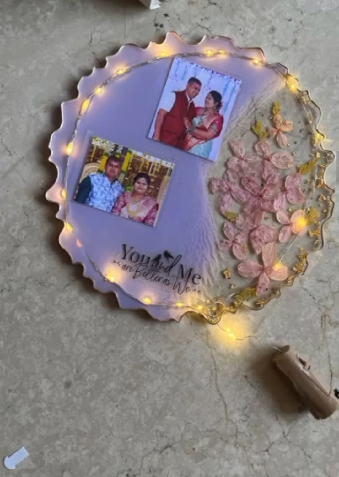 You and Me Forever Keepsake Plaque