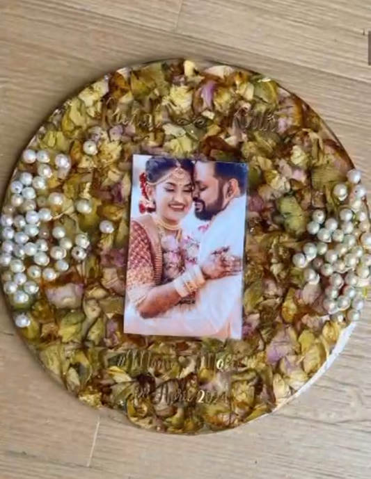 Personalized Varmala Circle Keepsake