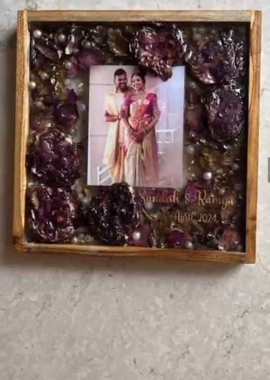 Sandish &Ramya Varmala Preservation Frame