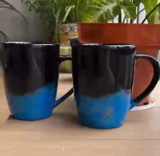 Two-Tone Ceramic Mugs