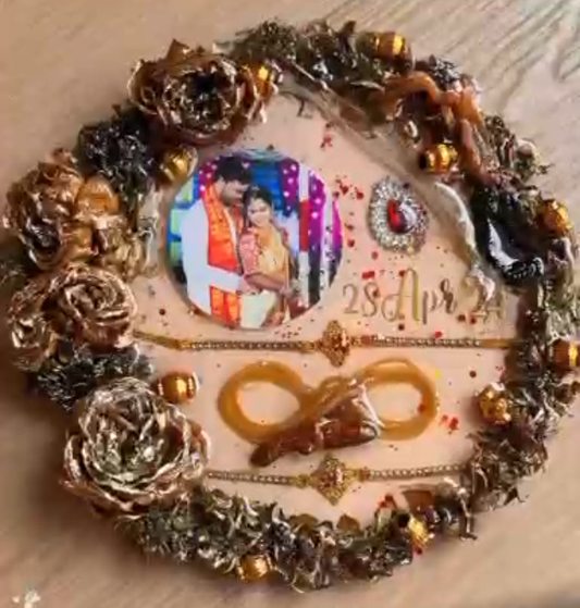 Floral Infinity Date Keepsake