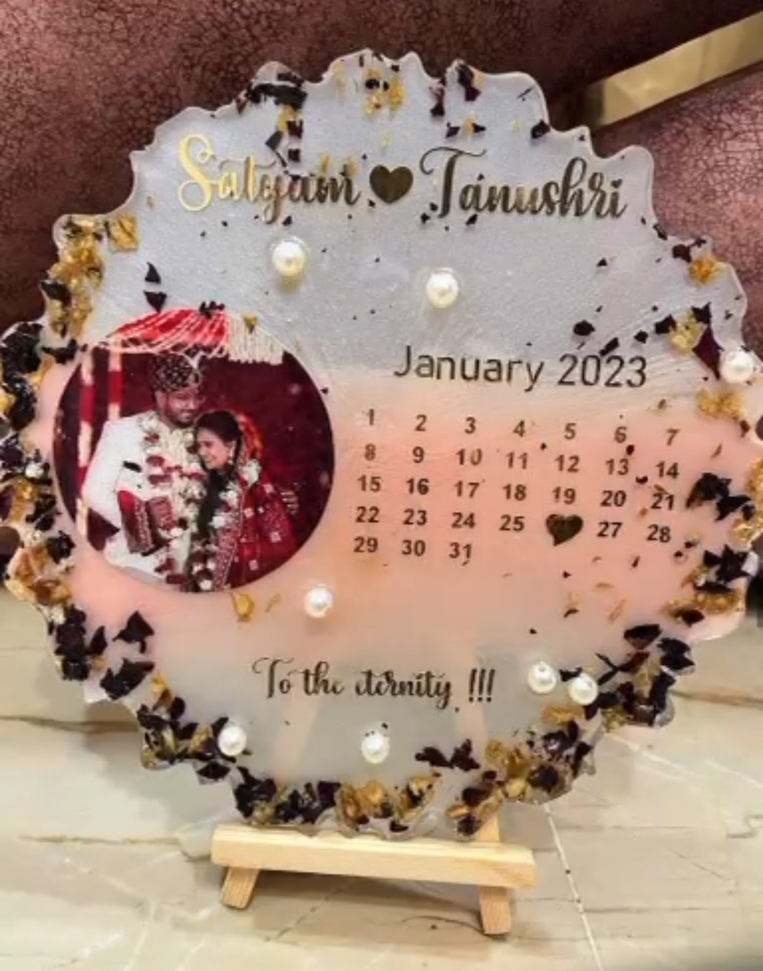 Satyam & Tanushri Wedding Month Keepsake