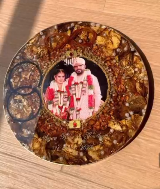 Forever Fusion Varmala Preservation Resin Frame