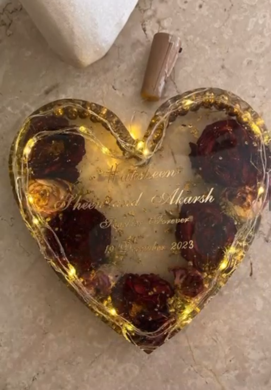 Feathers Forever' Heart Keepsake