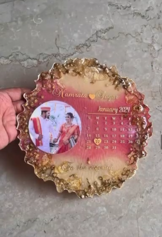 January 2024 Calendar Keepsake