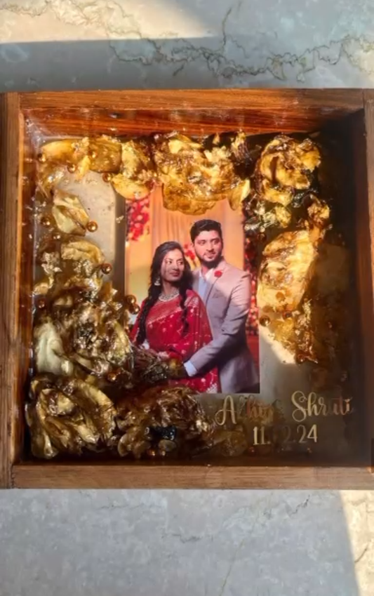 Personalized Wedding Date Photo Frame
