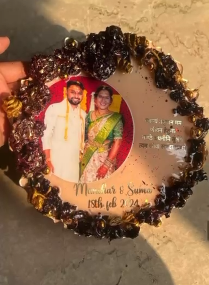 Personalized Wedding Date Photo Keepsake