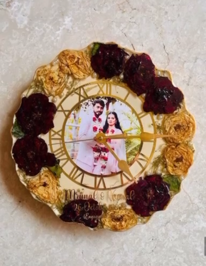 Personalized Engagement Date Clock
