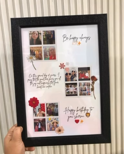 Personalized Birthday Photo Frame
