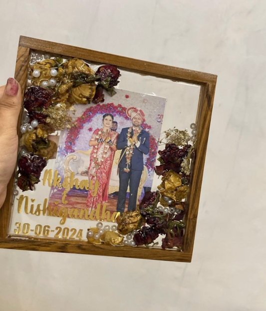 Floral Frame Keepsake