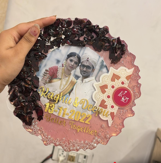 Cherished Union Resin Plaque