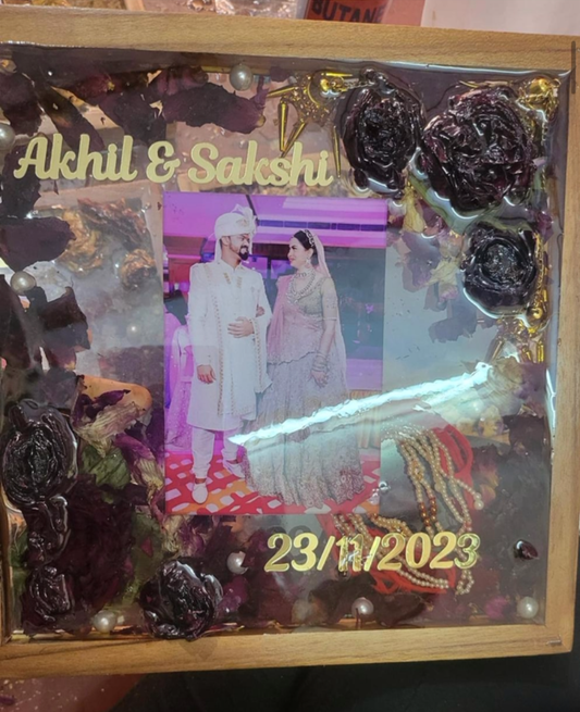 Varmala Keepsake Shadow Box