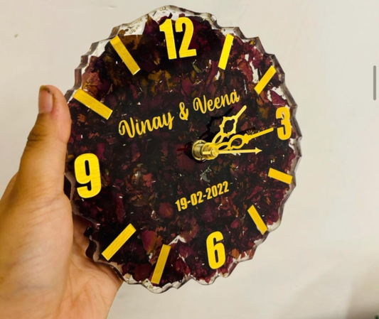 Varmala Time Keepsake Clock