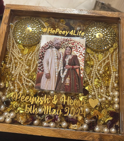 Varmala Keepsake Shadow Box