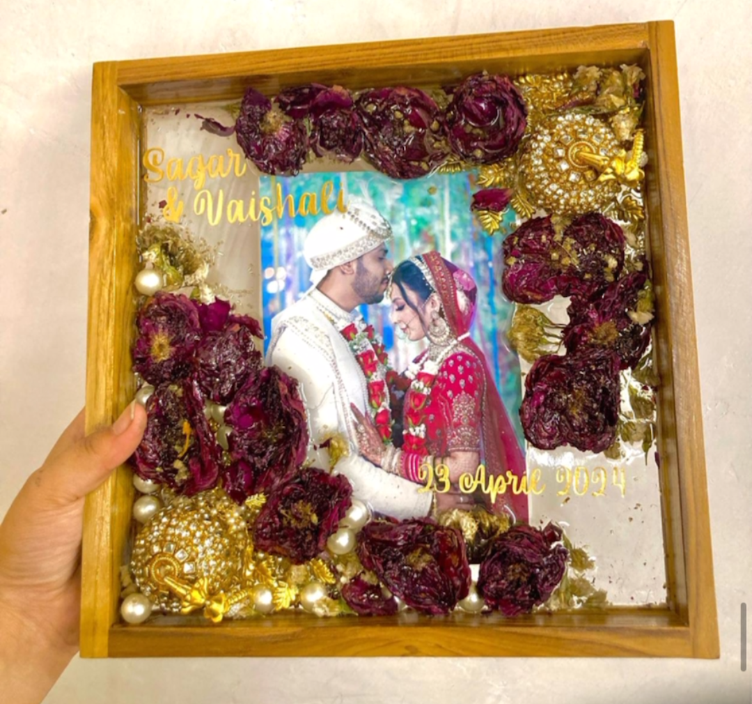 Varmala Keepsake Shadow Box