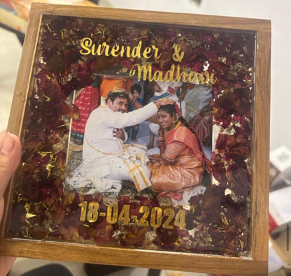 Varmala Keepsake Shadow Box