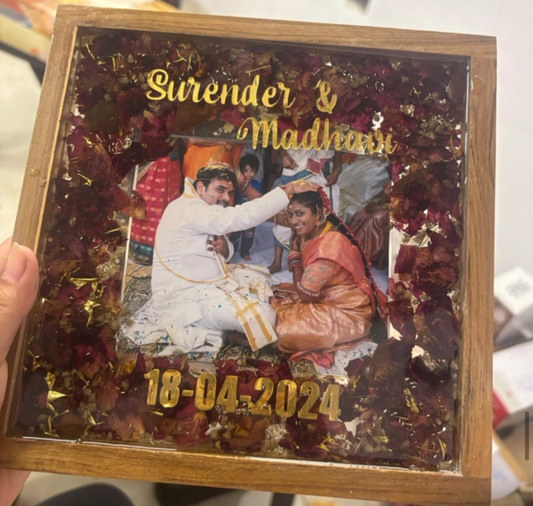 Varmala Keepsake Shadow Box