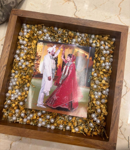 Varmala Keepsake Shadow Box