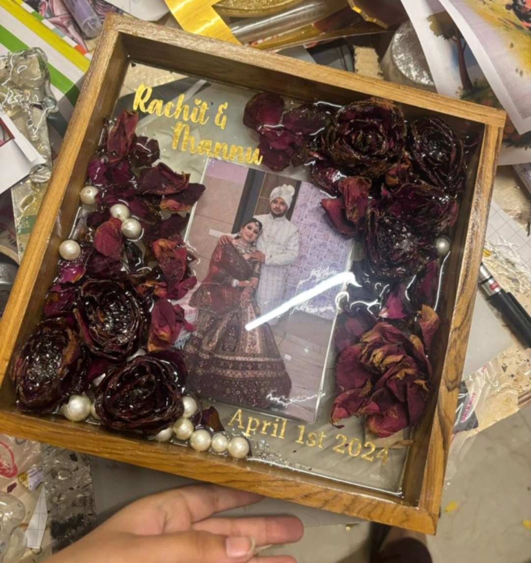 Varmala Keepsake Shadow Box