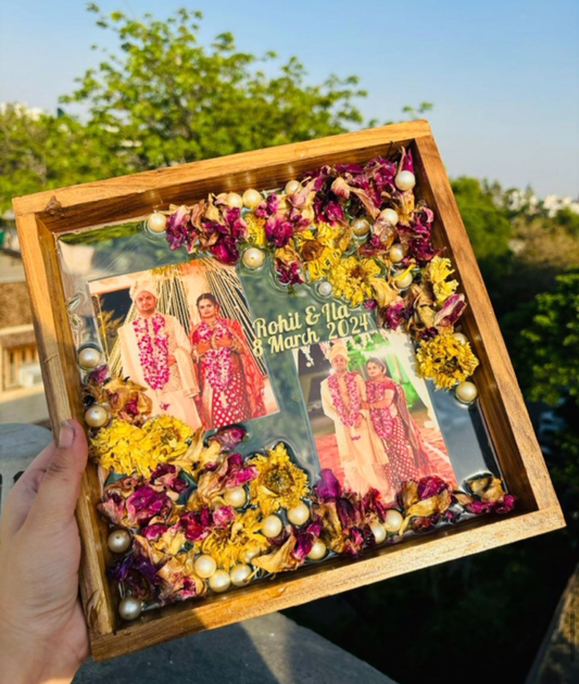 Varmala Keepsake Shadow Box