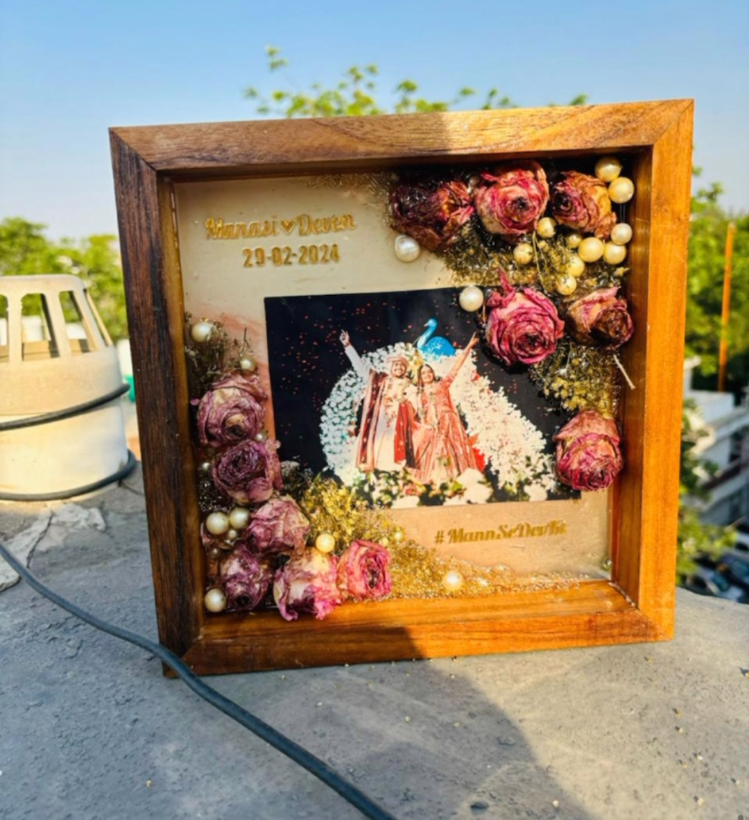 Varmala Keepsake Shadow Box