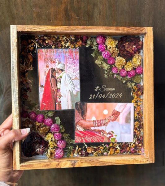 Varmala Keepsake Shadow Box