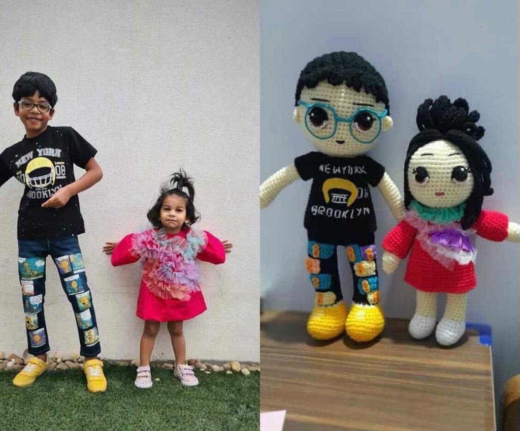 Handmade Crochet Replica Dolls