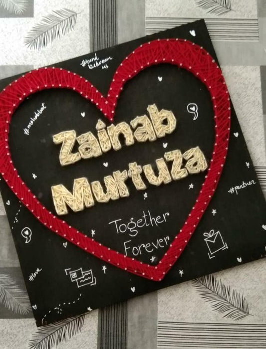 NameCraft String art