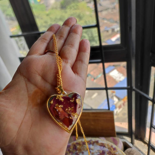 Radiant Reverie Resin Pendant