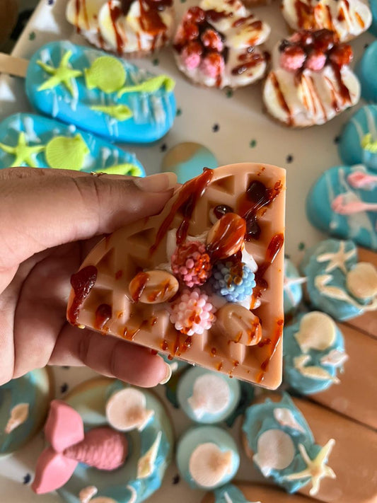 Waffle Delight Handmade Soap