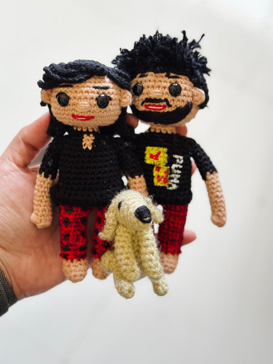 Love, Laughter, and Paws Crochet Dolls