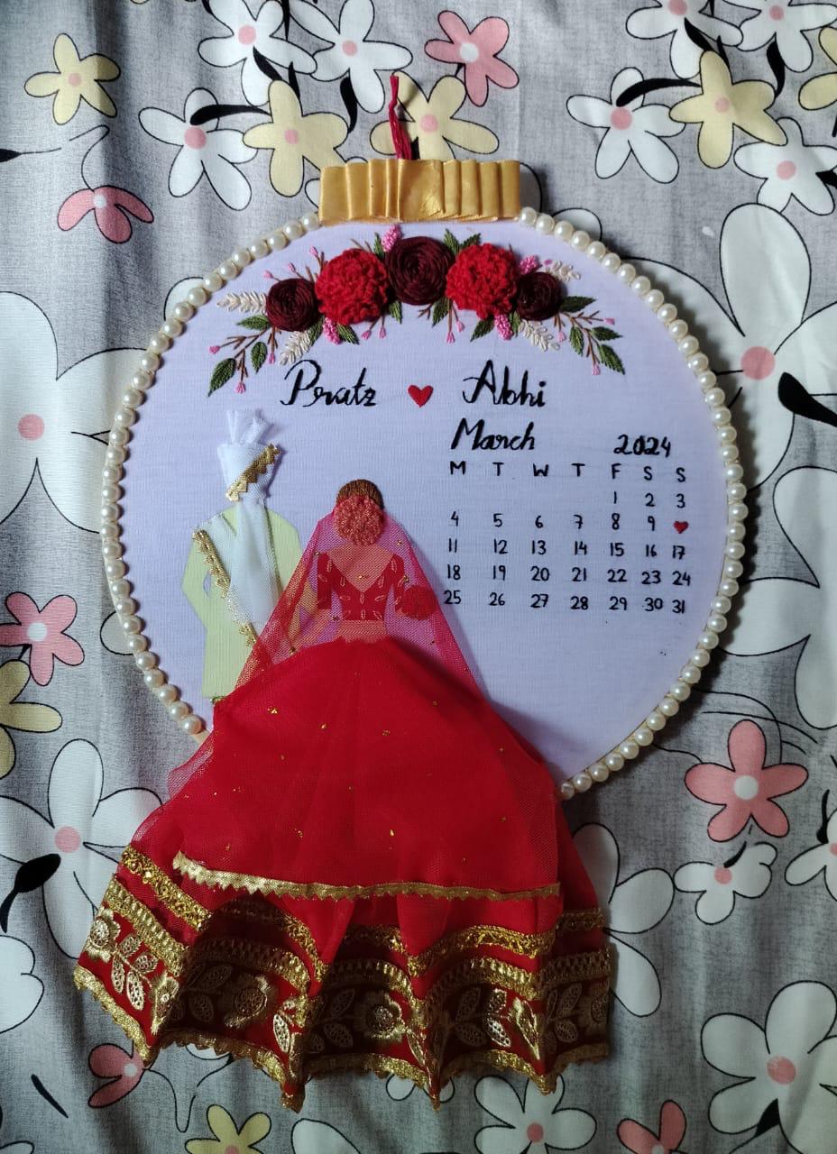 Endless Love Embroidery Hoop