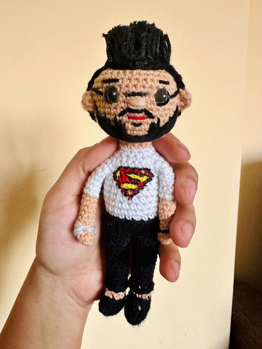 Handsome Stitches Crochet Man