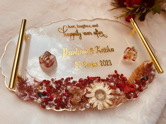 Tranquil Waters Resin Tray