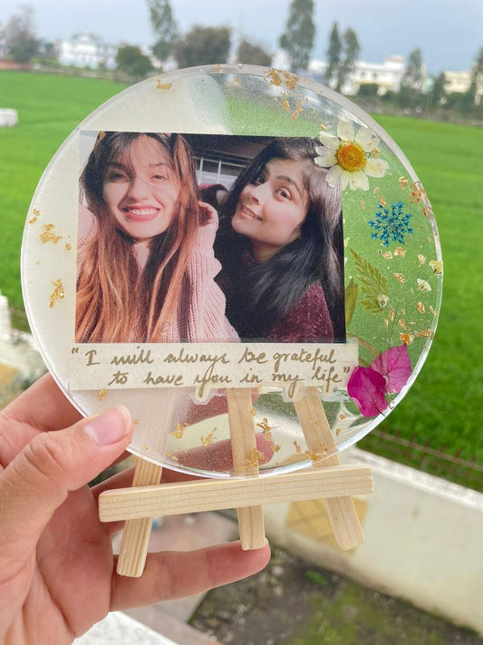 Cool Friendship Bond Coaster Resin Photo
