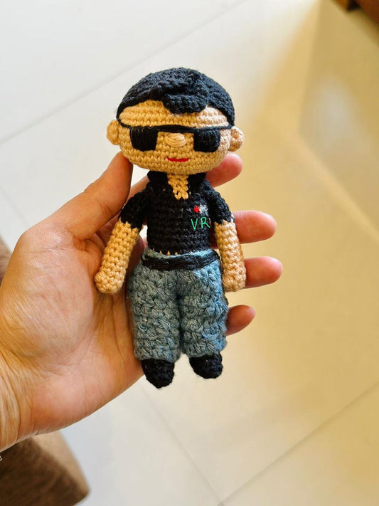 Gentleman Threads Crochet Men Doll
