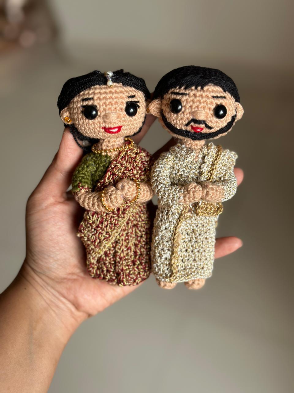 Endearing Threads Lovely Couple Crochet Dolls
