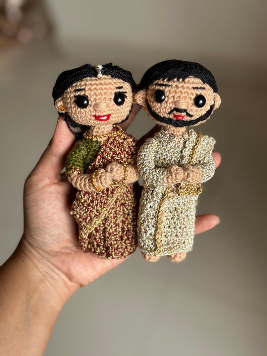 Endearing Threads Lovely Couple Crochet Dolls