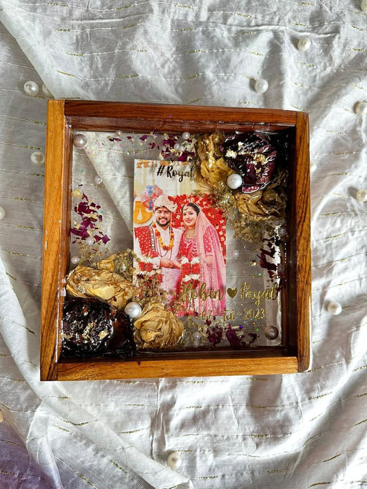 Forever Yours varmala preservation Resin Frame