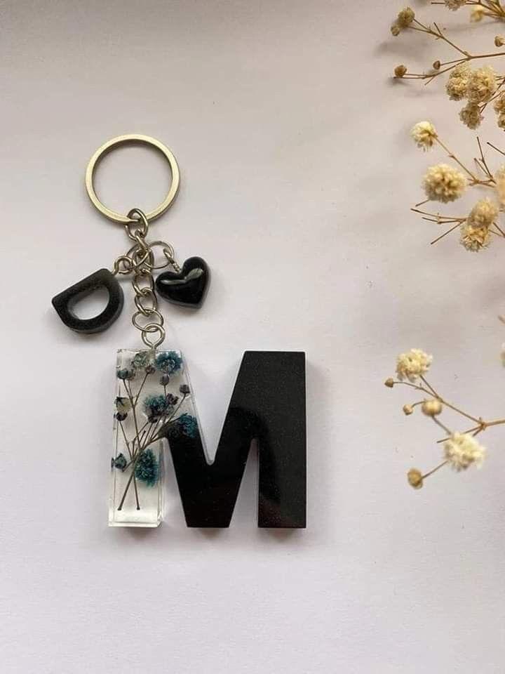 GlowCharm Key Resin Treasures