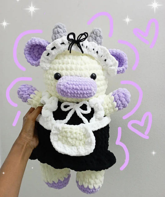 DaisyDamsel Crochet Cow