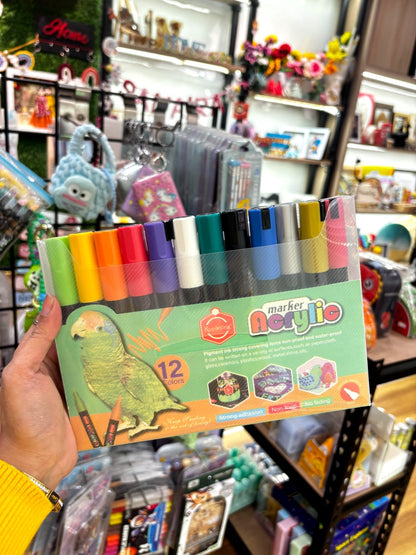 VividFlow Acrylic Markers