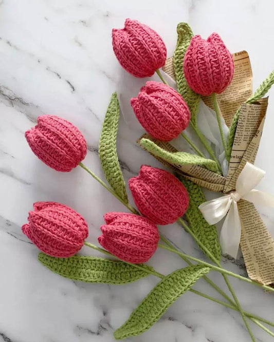 Petal Pink Tulips Bouquet