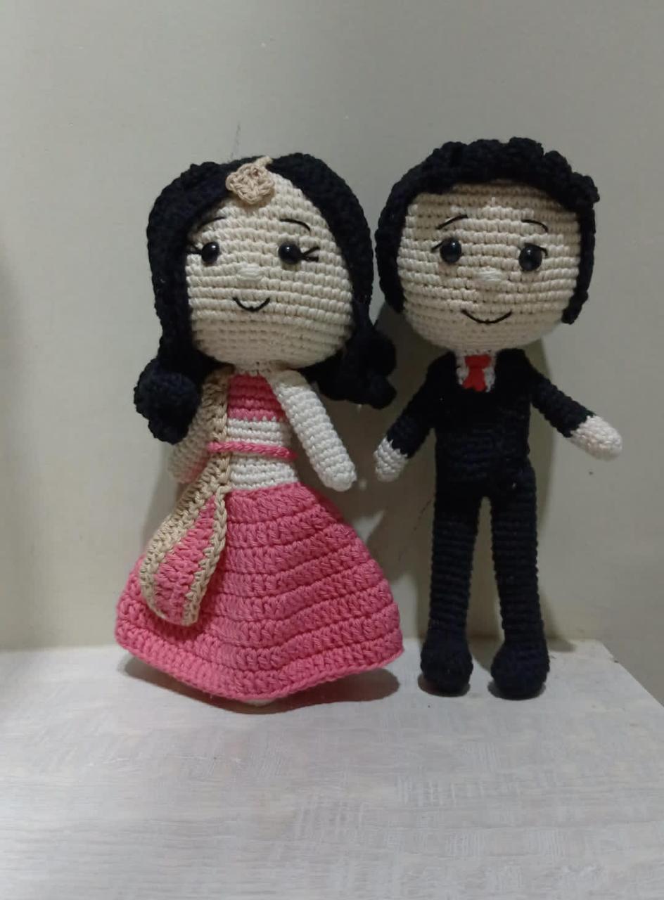 LoveWoven Handcrafted Crochet Couple