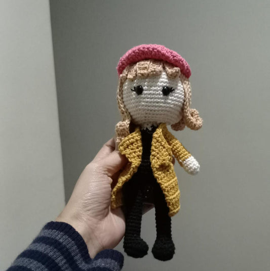 WhimsiStitch: Handcrafted Crochet Girl