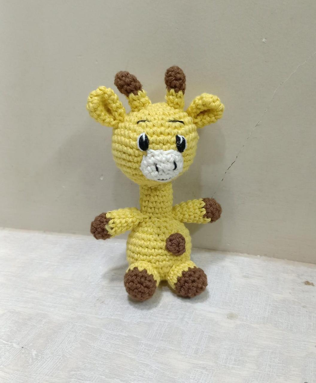 Giraffinity: Handcrafted Crochet Giraffe