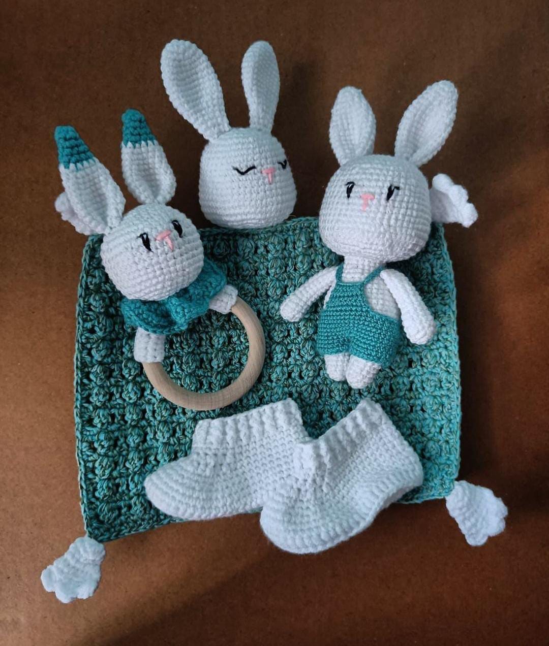 Cozy Cottontail Crochet Set