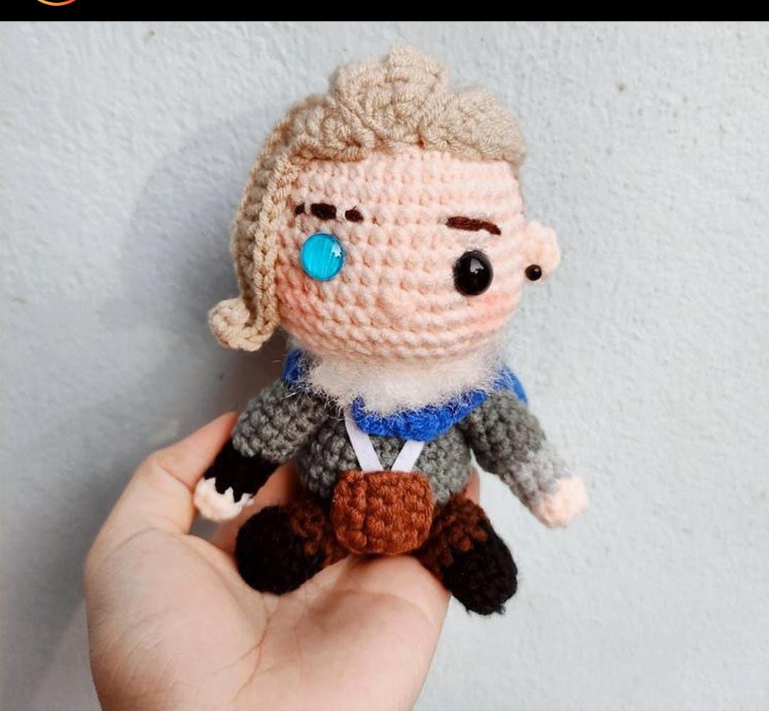 Little Yarn Buddy Crochet Doll