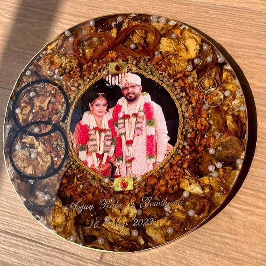 Forever Fusion varmala preservation Resin Frame